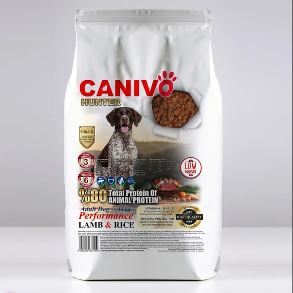 Canivo Hunter Köpek Maması 15 kg ürün görseli 1