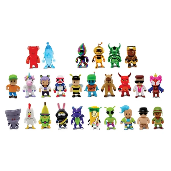 Stumble Guys 5'li NessiWorld Figür (1 PAKET FİYATIDIR) ürün görseli 1