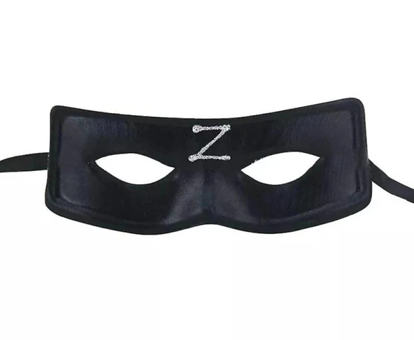 Zorro Maskesi Arkadan Lastikli Z Baskılı P149155S836 ürün görseli 1