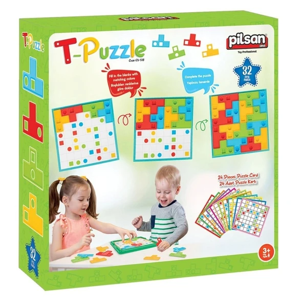 03 518 T PUZZLE 32 PARÇA P152534S3764 ürün görseli 1