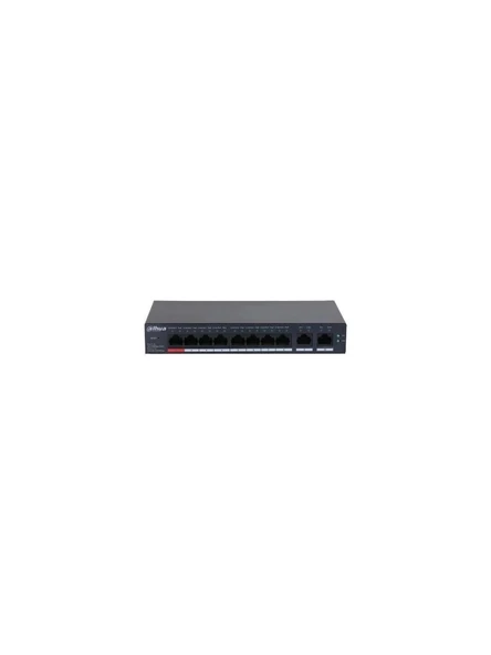 Dahua Cs4010-8Et-110 8Fe Poe Port (110W) 2Ge Uplink Cloud Managed Desktop Switch ürün görseli 1