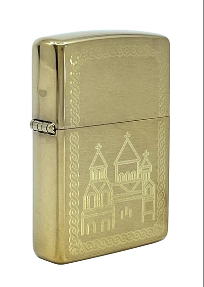 Zippo Old Chapel Dizayn Çakmak - Resim 2