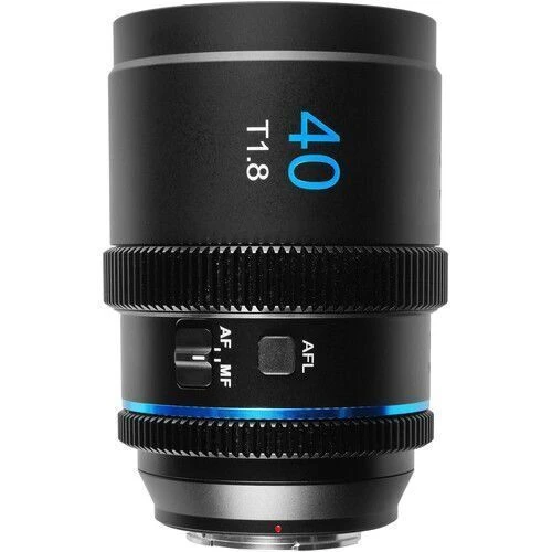 Sirui 40mm T1.8 1.33X S35 Auto-Focus Anamorfik Lens (X Mount, Mavi Flare) ürün görseli 1
