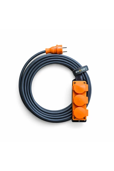 Evoşarj Elektrikli Araç Şarj Uzatma Kablosu 20 Metre, 4mm2, 16A ürün görseli 1