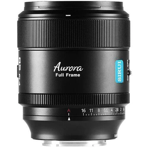 Sirui AURORA 85mm F1.4 Auto-Focus Lens (Z Mount, Siyah) ürün görseli 1
