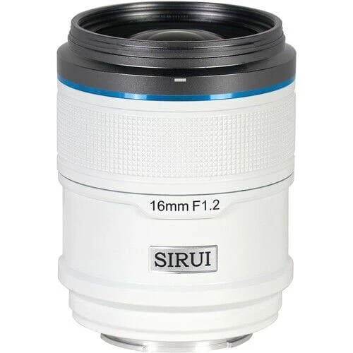 Sirui Sniper 16mm F1.2 APS-C/S35 Auto-Focus Lens (E Mount, Beyaz) ürün görseli 1