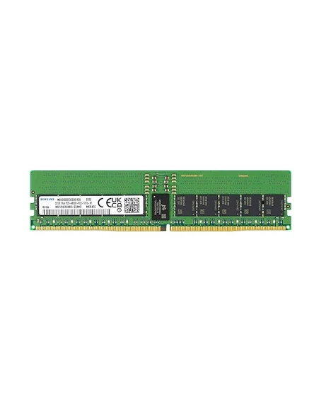 SAMSUNG 32GB DDR5 4800MHz 2Rx8 PC5-4800B EC8 RDIMM Server Sunucu Ram M321R4GA3BB6-CQKDS ürün görseli 1