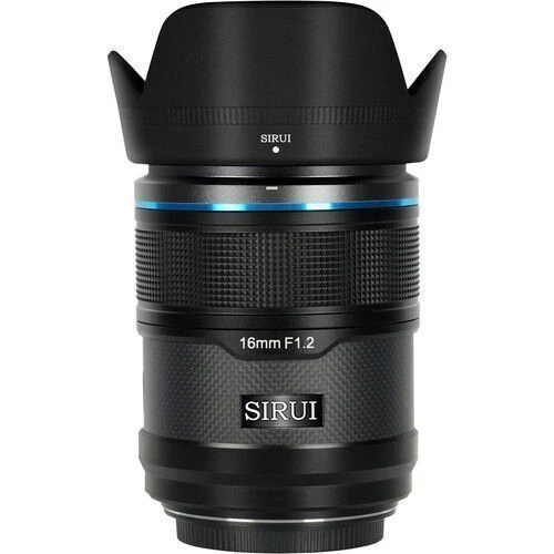Sirui Sniper 16mm F1.2 APS-C/S35 Auto-Focus Lens (X Mount, Siyah) ürün görseli 1