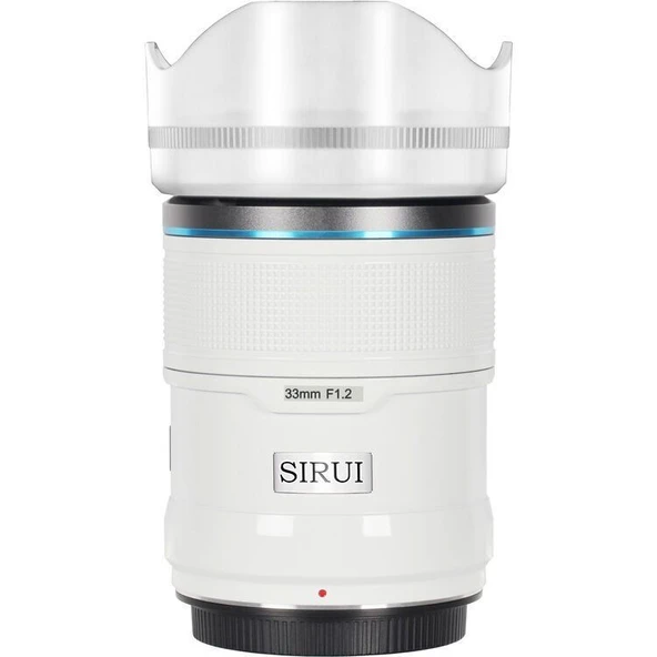 Sirui Sniper 33mm F1.2 APS-C Auto-Focus Lens (E Mount, Beyaz) ürün görseli 1
