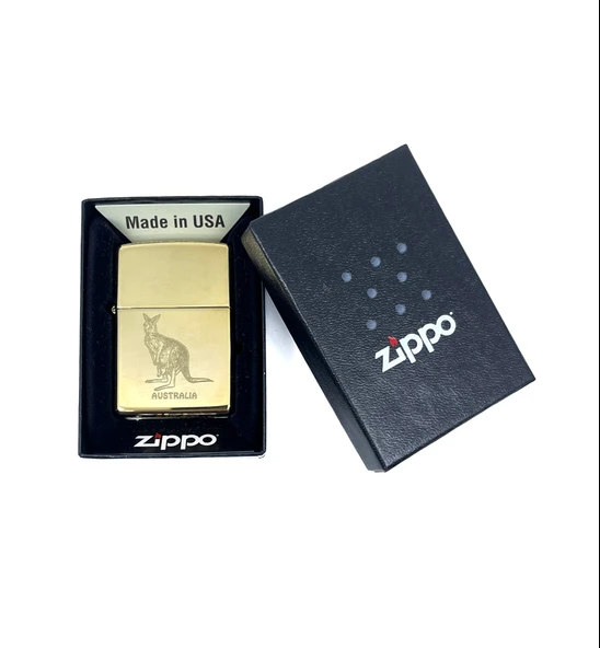 Zippo Kangaroo Dizayn Çakmak - Resim 4