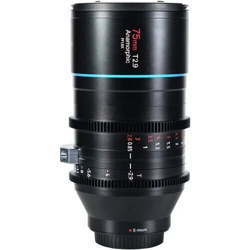 Sirui VENUS 75mm T2.9 1.6x Full-Frame Anamorfik Lens (E Mount) ürün görseli 1