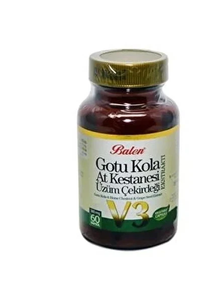 BALEN GOTU KOLA&ATKESTANESİ&ÜZÜM ÇEK. EKST. KAP. 355 MG *60 ürün görseli 1