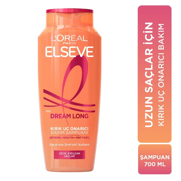 L'Oreal Paris Elseve Dream Long Onarıcı Bakım Şampuanı 700 ml ürün görseli 1