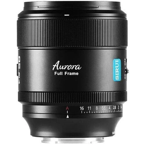 Sirui AURORA 85mm F1.4 Auto-Focus Lens (E Mount, Siyah) ürün görseli 1
