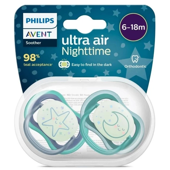 Ultra Air Gece Emzik 6-18 Ay Erkek ürün görseli 1
