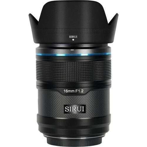 Sirui Sniper 16mm F1.2 APS-C/S35 Auto-Focus Lens (E Mount, Siyah) ürün görseli 1