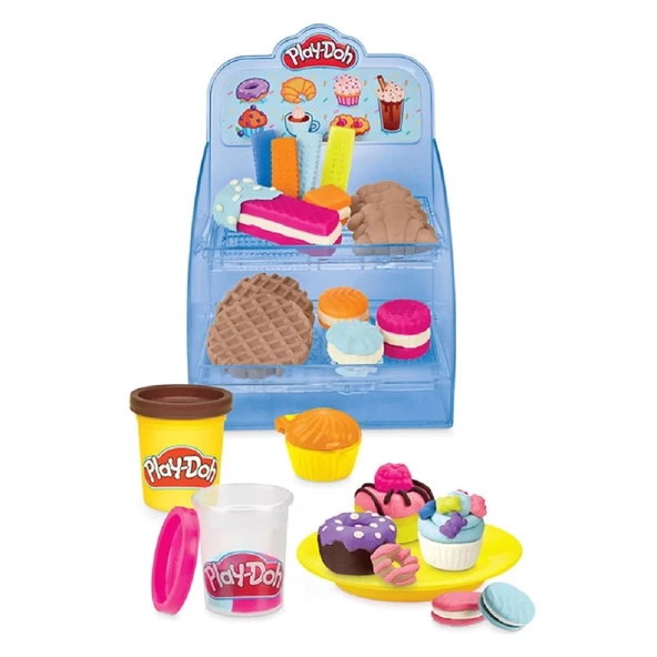 Play-Doh Süper Renkli Kafe Oyun Seti - Resim 2