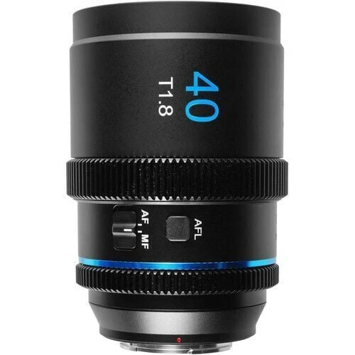 Sirui 40mm T1.8 1.33X S35 Auto-Focus Anamorfik Lens (E Mount, Mavi Flare) ürün görseli 1
