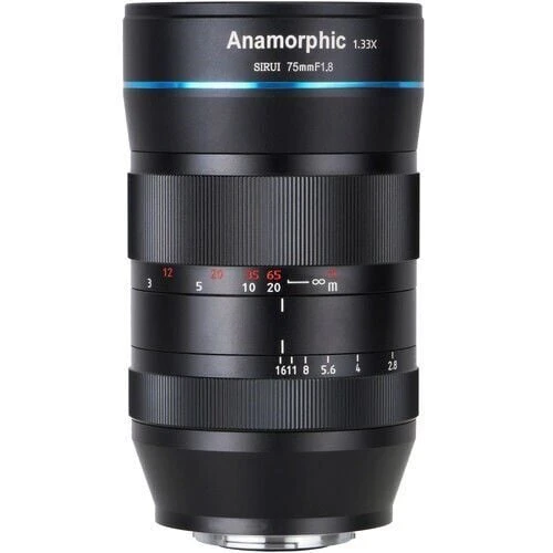 Sirui 75mm F1.8 1.33x APS-C Anamorfik Lens (E Mount) ürün görseli 1