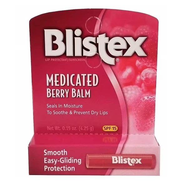 Blistex Medicated Berry Balm SPF15 4,25 gr ürün görseli 1