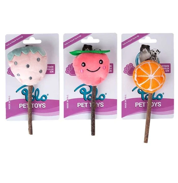 Polo Matatabi Meyve Çubuğu Kedi Oyuncağı 10 Cm 1 Tane ürün görseli 1