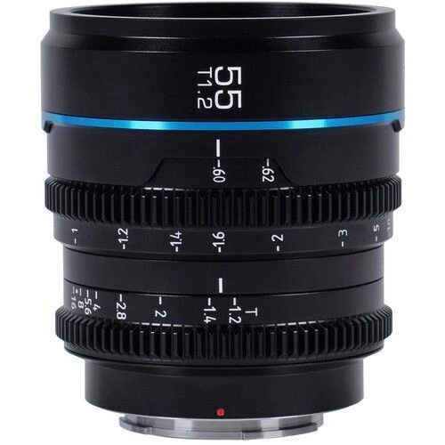 Sirui Nightwalker 55mm T1.2 S35 Cine Lens (X Mount, Siyah) ürün görseli 1