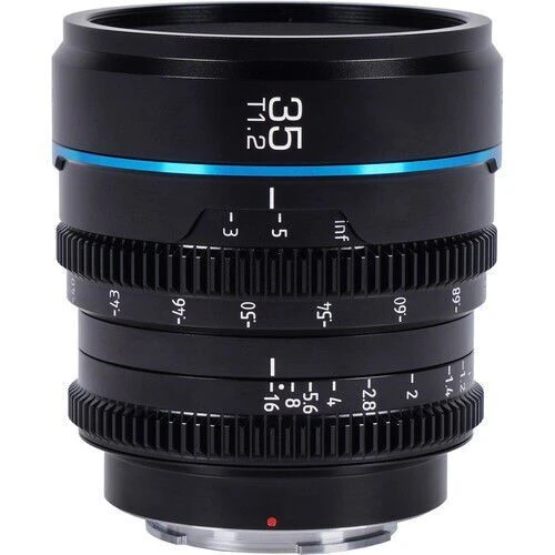 Sirui Nightwalker 35mm T1.2 S35 Cine Lens (E Mount, Siyah) ürün görseli 1