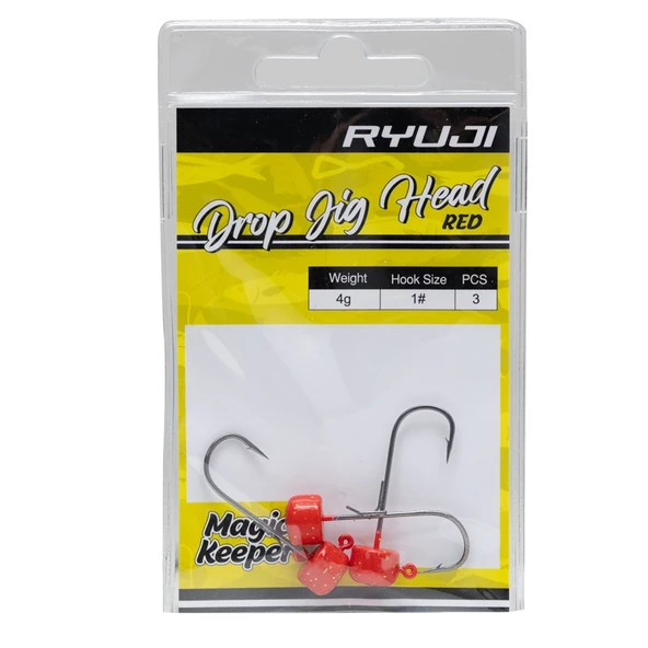 Ryuji Drop Red UV #4 Jig Head Ağırlık (gr) : 4gr - Resim 2