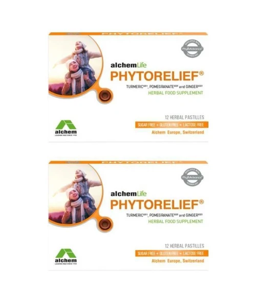 Alchem PhytoRelief Herbal Pastil 12 Adet X 2 Tane ürün görseli 1