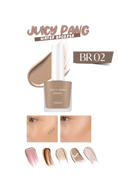 Missha Kolay Uygulanılabilen, Kalıcı, Doğal Görünüm Sunan Likit Bronzer Juicy-pang Water Bronzer (BR02) ürün görseli 1