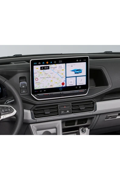 Volkswagen Crafter Uyumlu 2024 2025 2026 Model 10.4 inç Multimedya Navigasyon 9H Nano Ekran Koruyucu ürün görseli 1