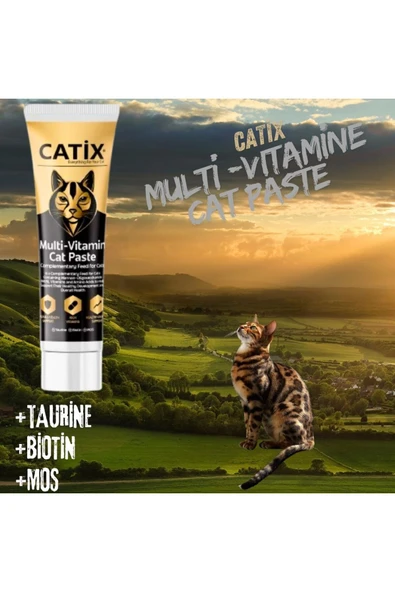 Kediler İçin Multi Vitamin Paste) 100 ML (11 vitamin) ürün görseli 1