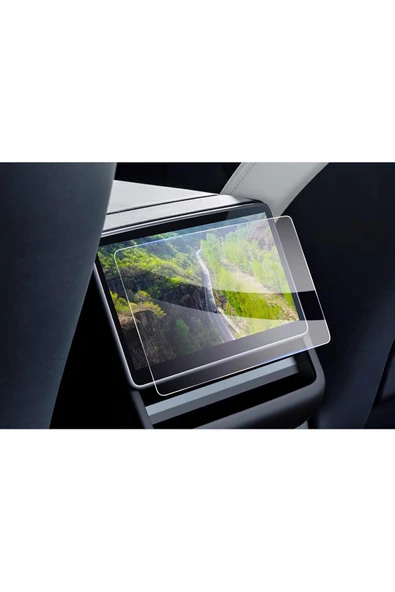 Tesla Model Y Juniper Uyumlu 2025 2026 Model 8 inç Dokunmatik Ekran 9H Nano Ekran Koruyucu ürün görseli 1
