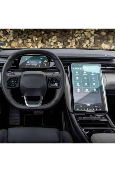 Ford Explorer Uyumlu 2025 2026 Model Multimedya ve Gösterge Panel 9H Nano Ekran Koruyucu 2 li Set ürün görseli 1