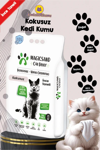 İnce Taneli Kokusuz 20 Lt ürün görseli 1