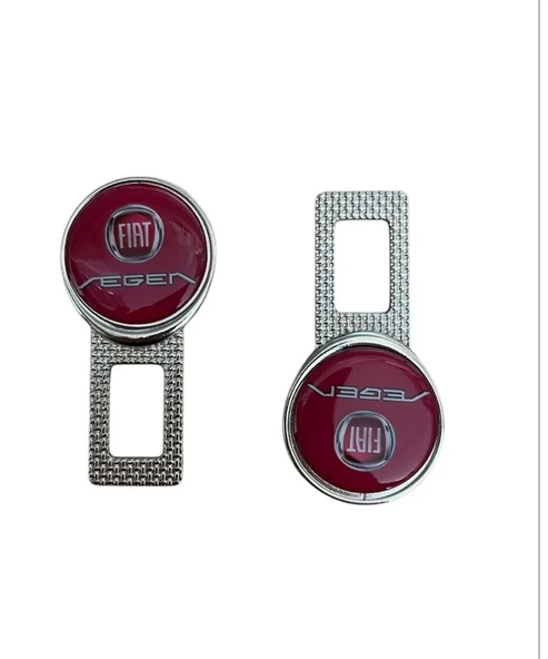 FİAT EGEA METAL KEMER GÖRSELİ 2 ADET ÇİFT YÖNLÜDÜR LOGOSU ürün görseli 1
