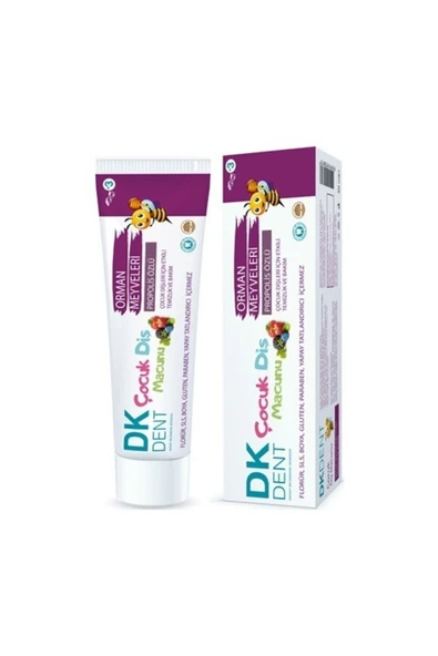DK DENT ÇOCUK DİŞ MACUNU ORMAN MEYVELİ 50ML ürün görseli 1