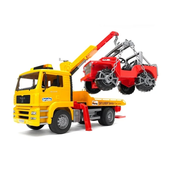 Man Araba Çekici Ve Jeep - Resim 2