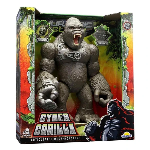 Clash Siber Goril 27 cm. ürün görseli 1