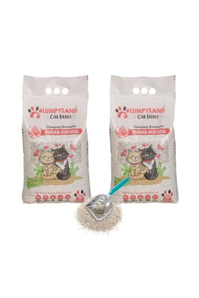 Bebe Pudralı Ince Kedi Kumu 10 Lt X 2 Adet ürün görseli 1