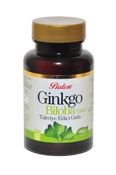 BALEN GİNKGO BİLOBA TABLET 600 MG *60 ürün görseli 1