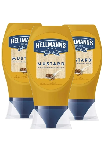 Hellmann's Hardal 250 gr x 3 Adet ürün görseli 1