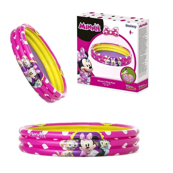 122x25 Cm Minnie Mouse Çocuk Havuzu ürün görseli 1