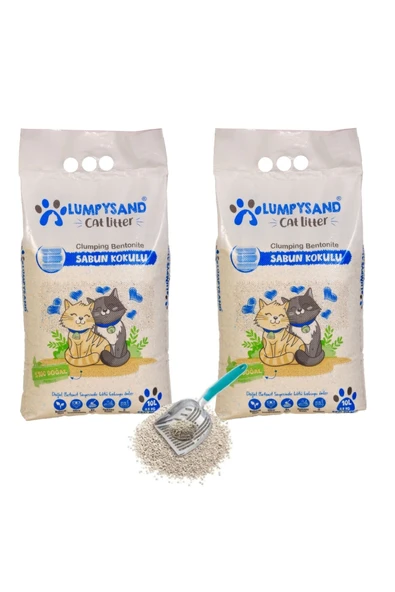 Marsilya Sabun Kokulu Ince Kedi Kumu 10 Lt X 2 Adet ürün görseli 1