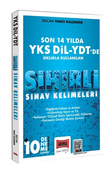Yargı Yks Dil Ydt De Dıklıkla Kullanılna Sihirli Sınav Kelimeleri ürün görseli 1