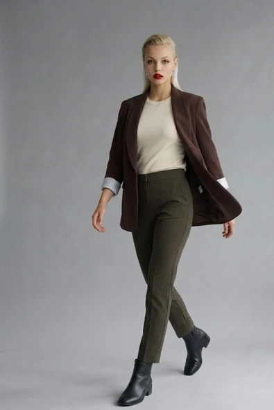 CEMO Kadın Blazer Ceket - Resim 9