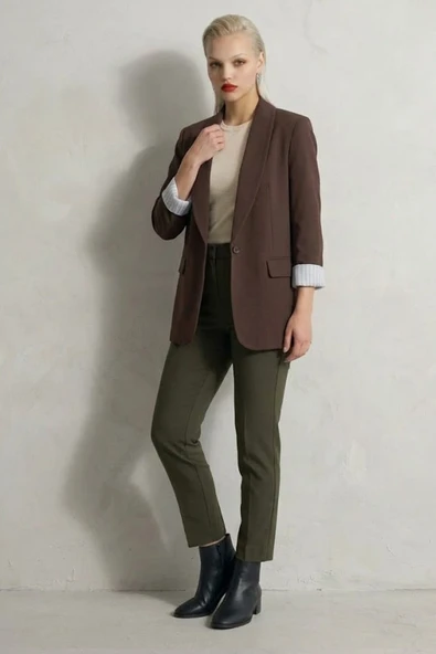 CEMO Kadın Blazer Ceket - Resim 4