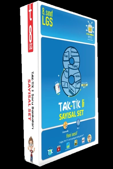 Tonguç 8.Sınıf Taktikli Sayısal Set ürün görseli 1