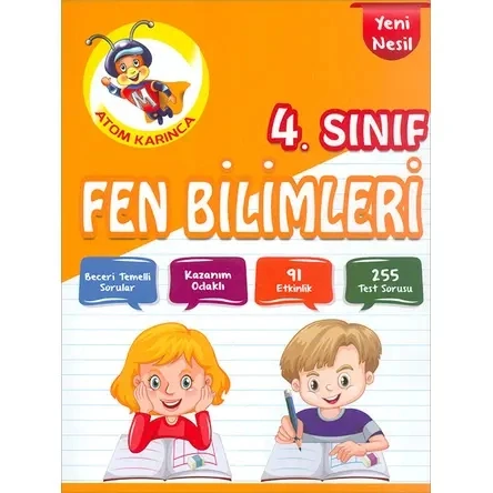 Atom Karınca 4.Sınıf Fen Bilimleri Yeni Nesil ürün görseli 1