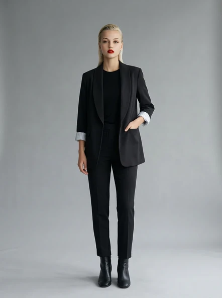 CEMO Kadın Blazer Ceket - Resim 11